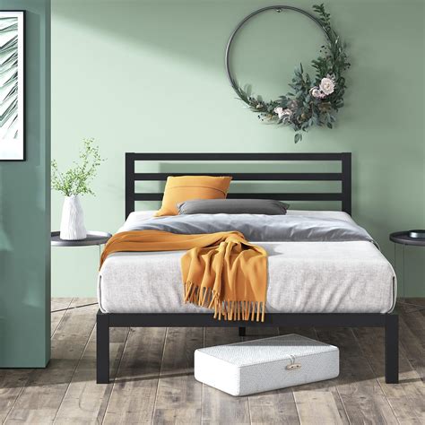 zinus bed frame metal